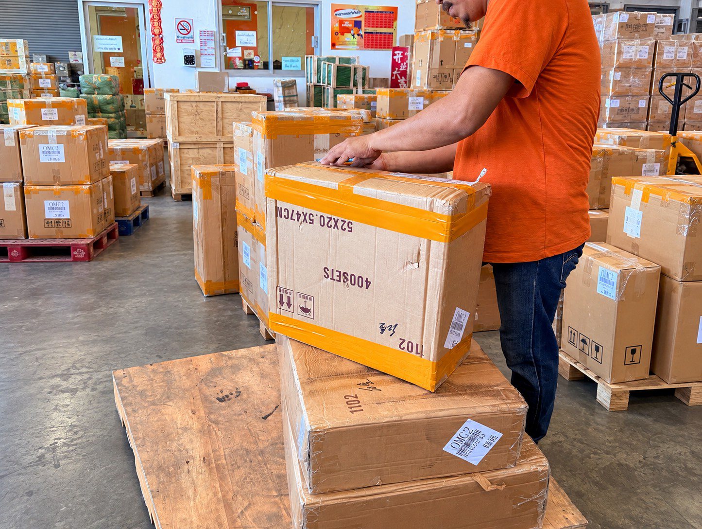โกดังใหม่_ptcargo_ใหญ่มาก