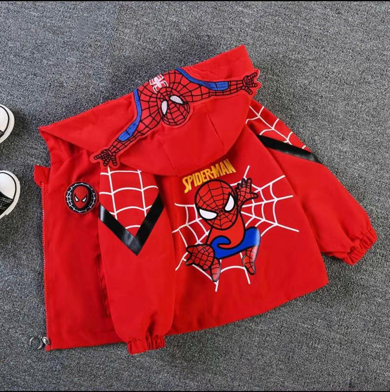 （สินค้าพร้อมส่งในไทย ）เสื้อแจ็คเก็ตการ์ตูน สำหรับเด็ก แขนยาว พ