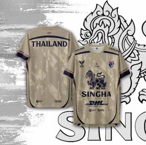 ขายดีมาก เสื้อกีฬา พิมลาย สีไม่หลุด ผ้าใส่สบายได้ทั้งชายหญิง