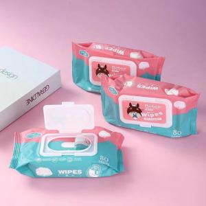 Baby Wipes ทิชชู่เปียกทำความสะอาดสำหรับเด็ก ทำความสะอาดหน้าได้ 1ห่อ มี80แผ่น 【มีสินค้าพร้อมส่ง ราคาถูก】